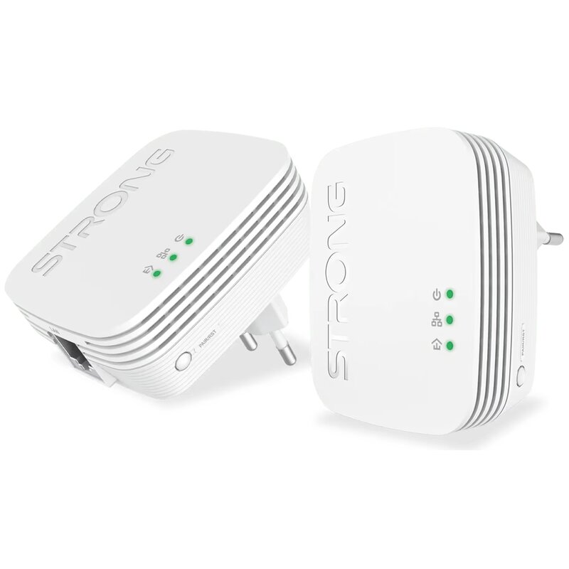 Powerline STRONG 1000 Duo Mini 1000 Mb/s, Zasięg 300 m (2 szt.)