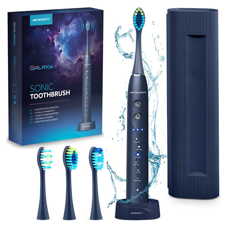 Szczoteczka soniczna BERDSEN Galaxy Granatowy