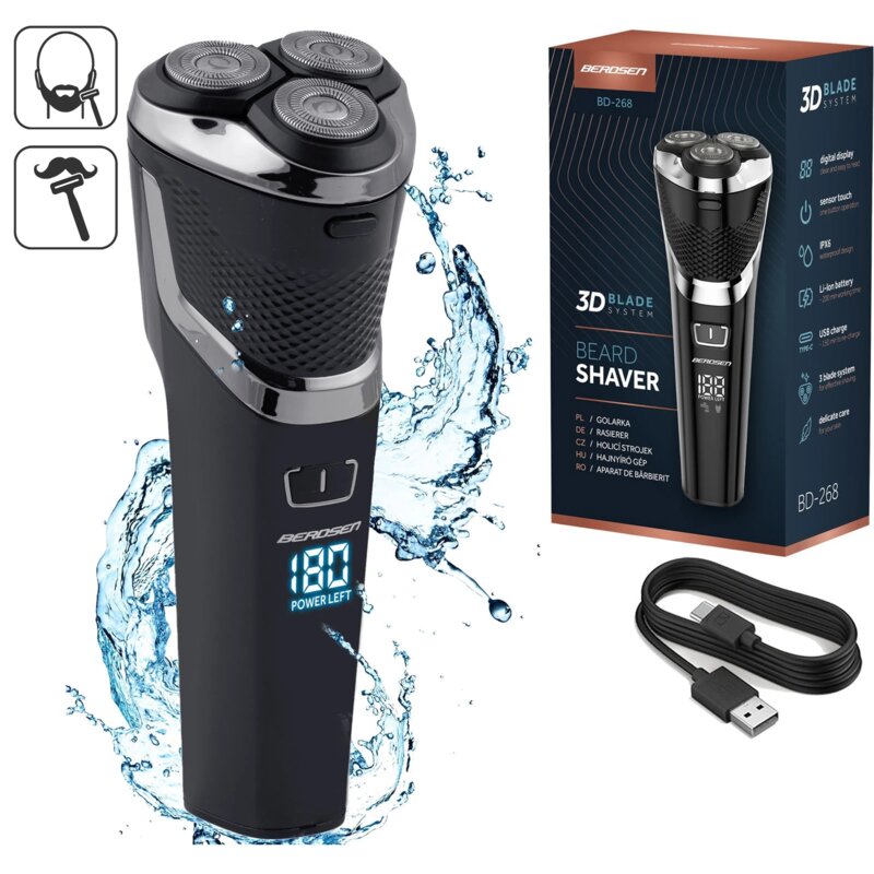 Golarka BERDSEN BD-268 Na mokro i sucho