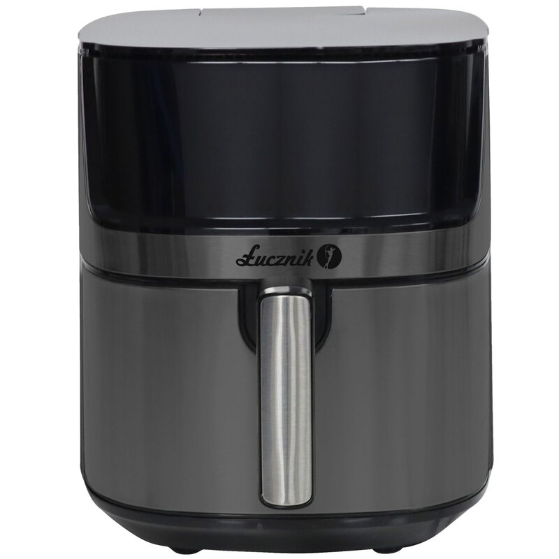 Frytkownica beztłuszczowa Air fryer ŁUCZNIK AF-1500 Fryer Steam+ Czarny