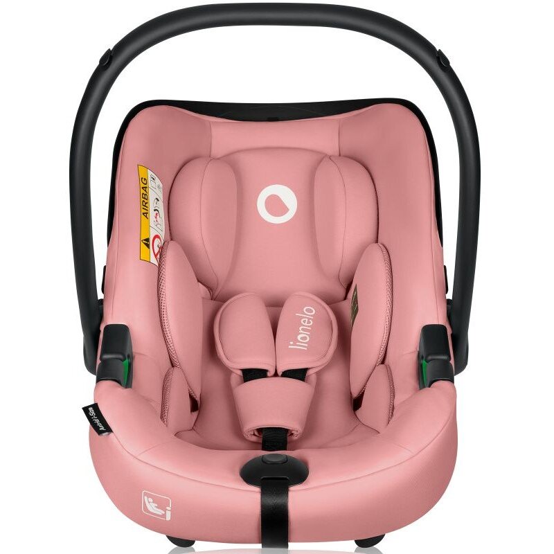 Fotelik samochodowy LIONELO Astrid i-Size 40-87 cm (0-13 kg) Różowy