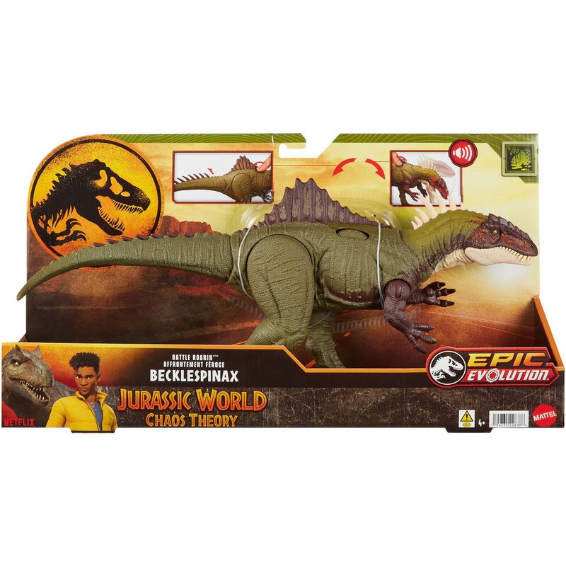 Figurka JURASSIC WORLD Waleczny Ryk Beklespinaks HXF52
