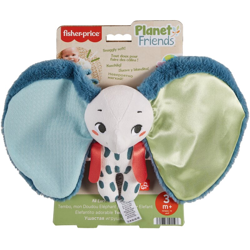 Maskotka FISHER PRICE Planet Friends Słonik przyjaciel HKD63