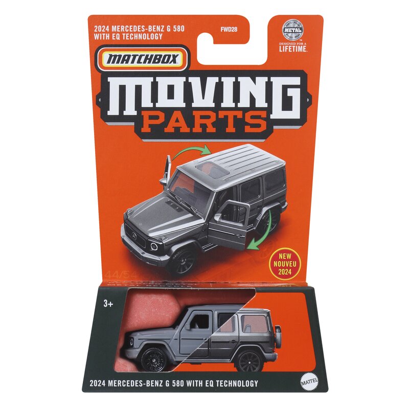 Samochód MATCHBOX Moving Parts 2024 Mercedes Benz G G80 JDY48