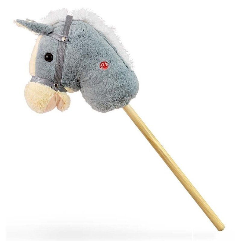 Koń na kiju MILLY MALLY Hobby Horse 6089 A5/A4 Szary