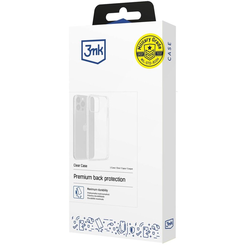 Etui 3MK Clear Case do Motorola ThinkPhone25 Przezroczysty