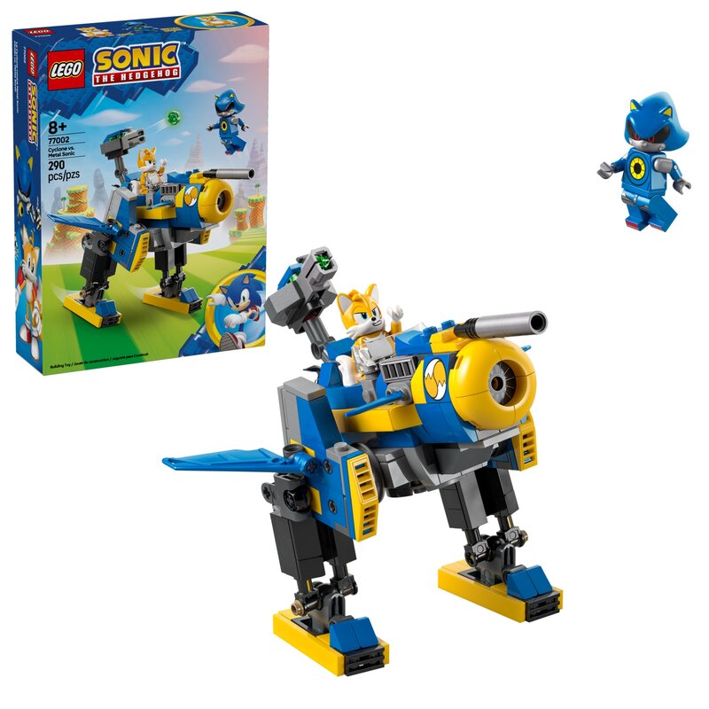 LEGO 77002 Sonic the Hedgehog Cyclone kontra Metal Sonic
