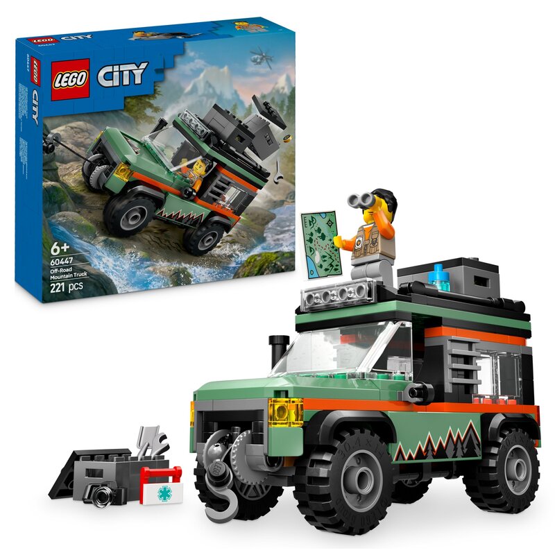 LEGO 60447 City Górska ciężarówka terenowa 4x4