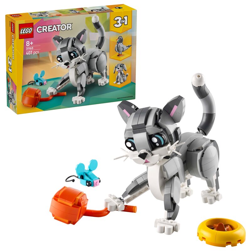 LEGO 31163 Creator 3w1 Psotny kot