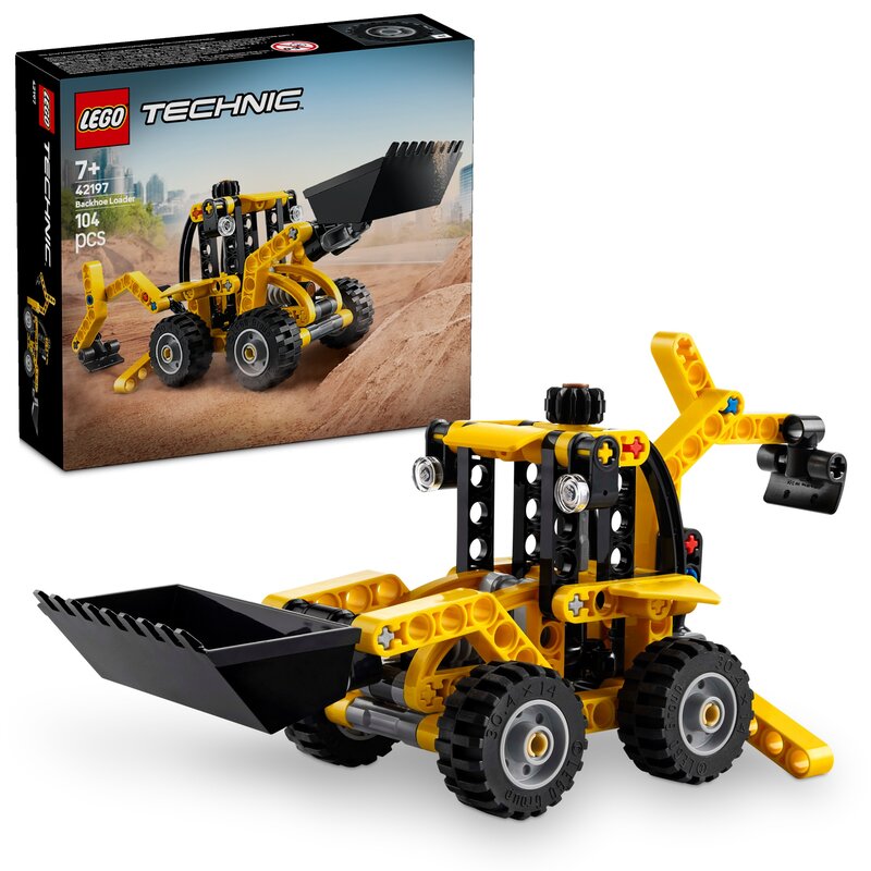 Klocki LEGO Technic Koparko-ładowarka (42197) Wielokolorowy
