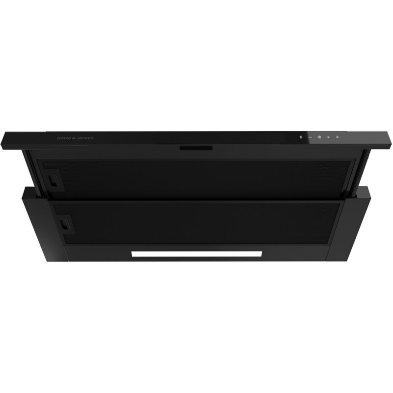 Okap GOTZE & JENSEN TH600KT Czarny 635m3/h 60dB klasa B Timer