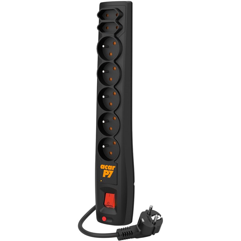 Listwa ACAR P7 W0114 (1.5 m) Czarny
