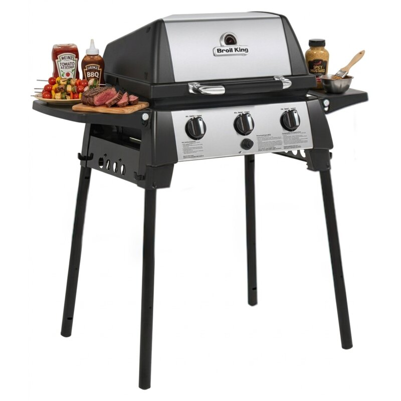 Grill ogrodowy gazowy BROIL KING Porta-Chef 320 6 kW 53 x 34 / 46.5 x 18.5 cm