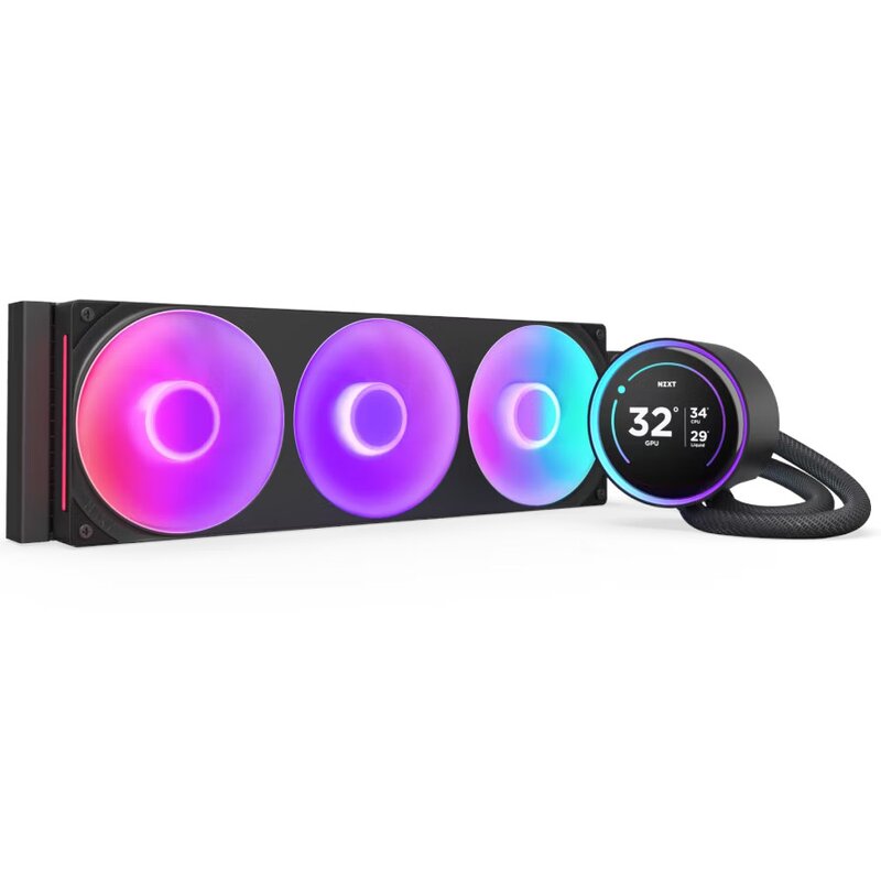 NZXT Kraken Elite 360 LCD RGB V2 Czarny