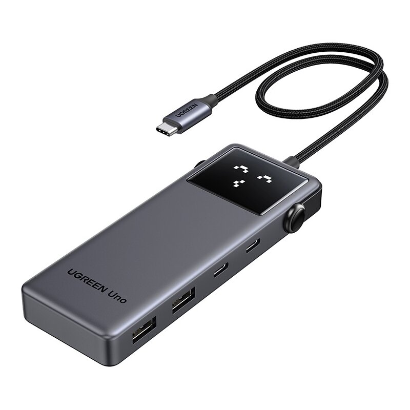 Hub UGREEN Uno CM888 6w1 USB Typu C, Pasywny