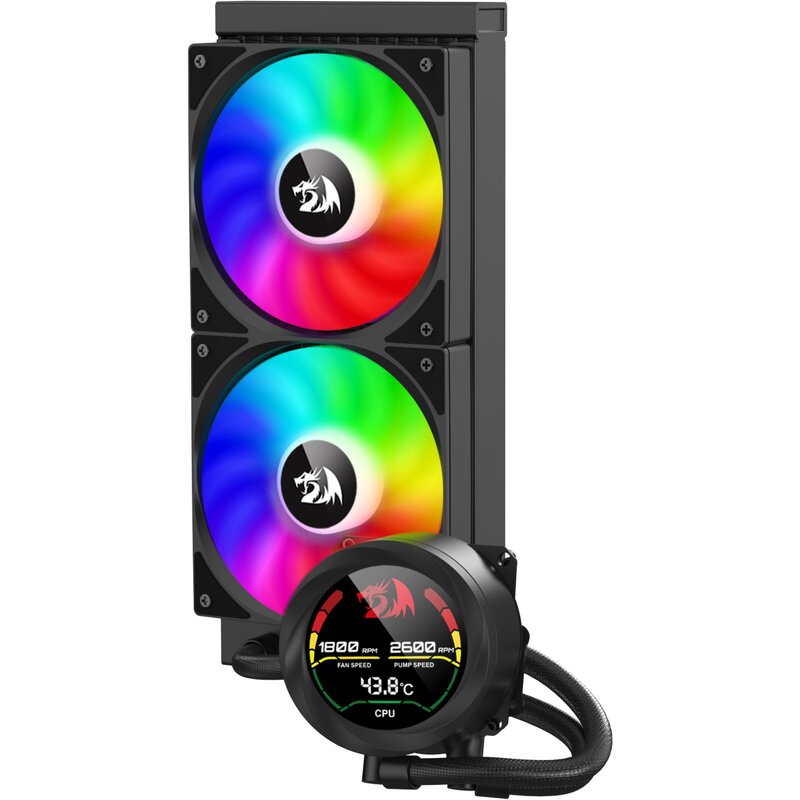 Redragon CCW-1019 RGB 2x120mm