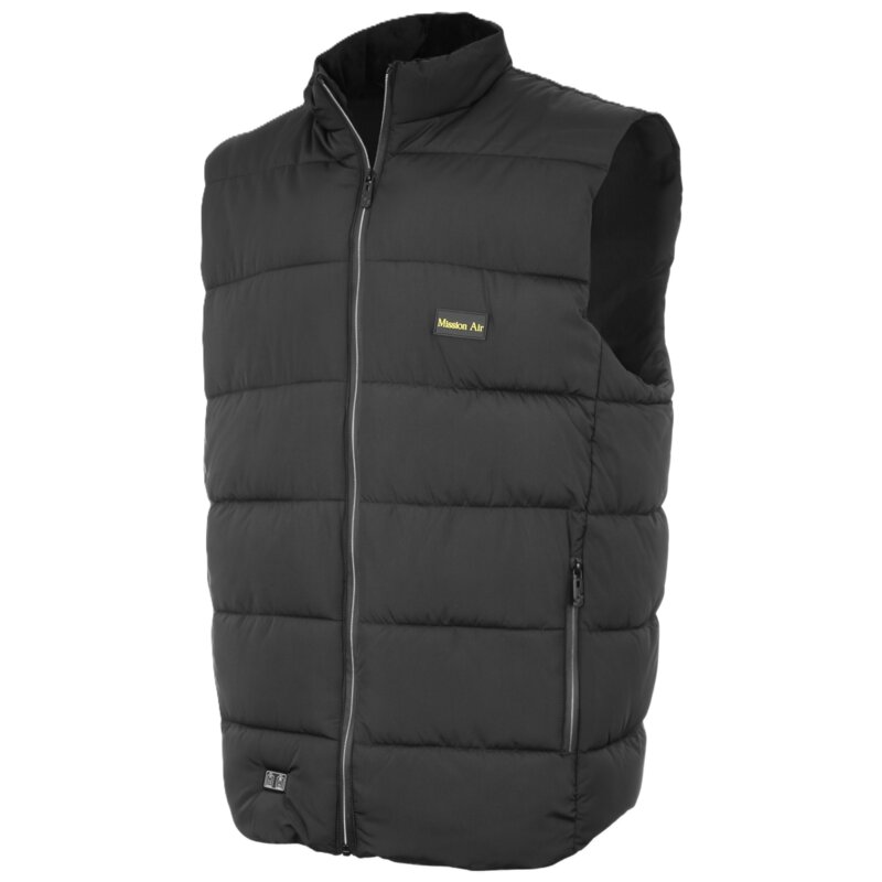 Kamizelka podgrzewana MISSION AIR E-VEST (rozmiar XXL) Czarny