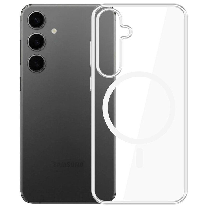 Etui XLINE MagSystem Clear Guardx do Samsung Galaxy S25 Przezroczysty