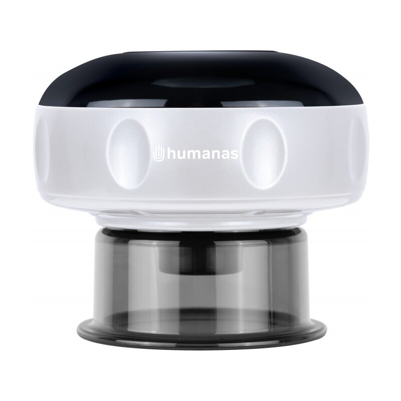 Masażer ręczny antycellulitowy HUMANAS BB01 Plus, Bańka masująca Biały