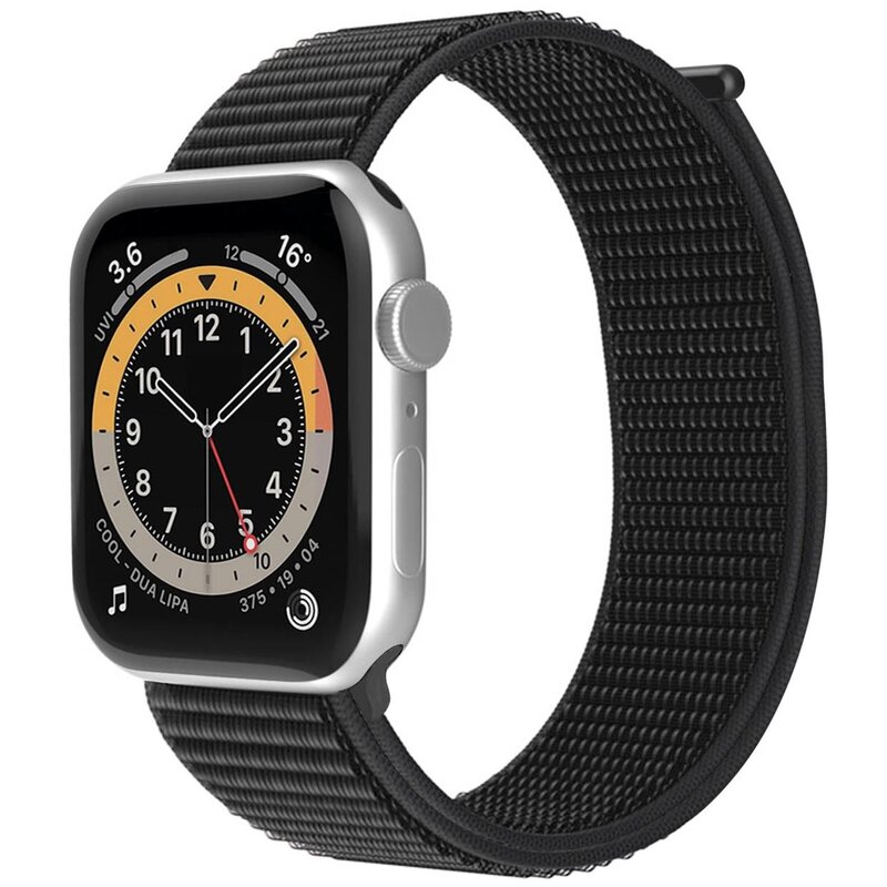 Pasek CELLY WbandStrap do Apple Watch do koperty 42/44/45/46/49mm Czarny