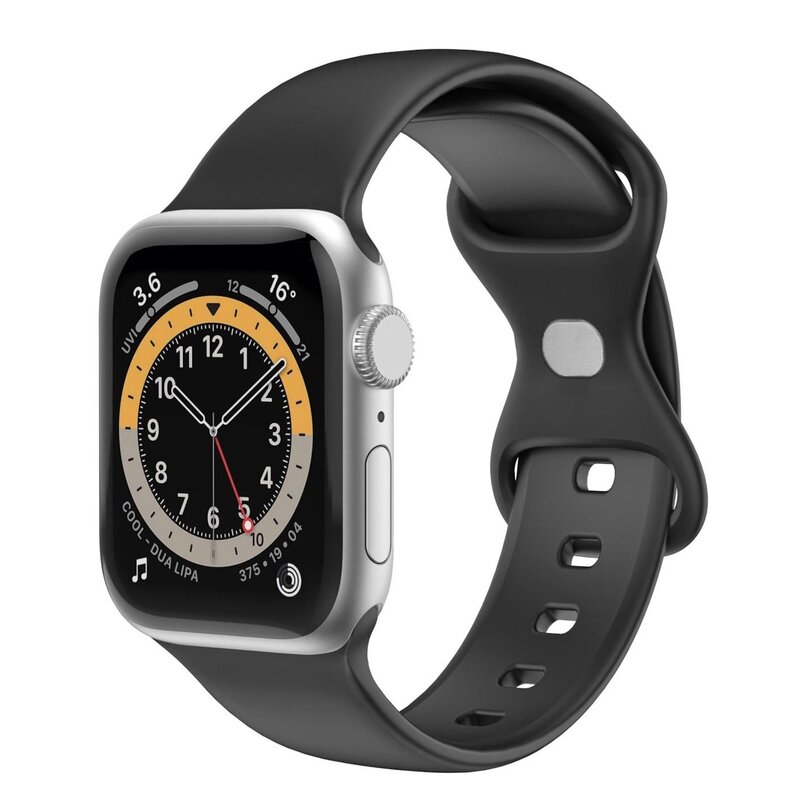 Pasek CELLY Mag do Apple Watch do koperty 42/44/45/49mm Czarny