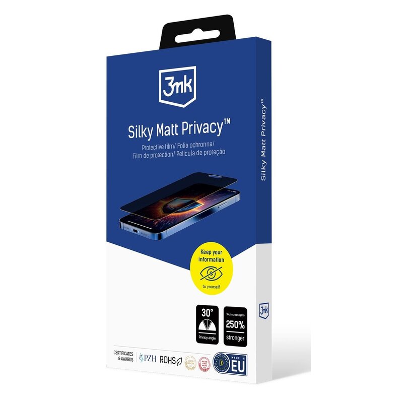 Folia ochronna 3MK Silky Matt Privacy do Apple iPhone 13