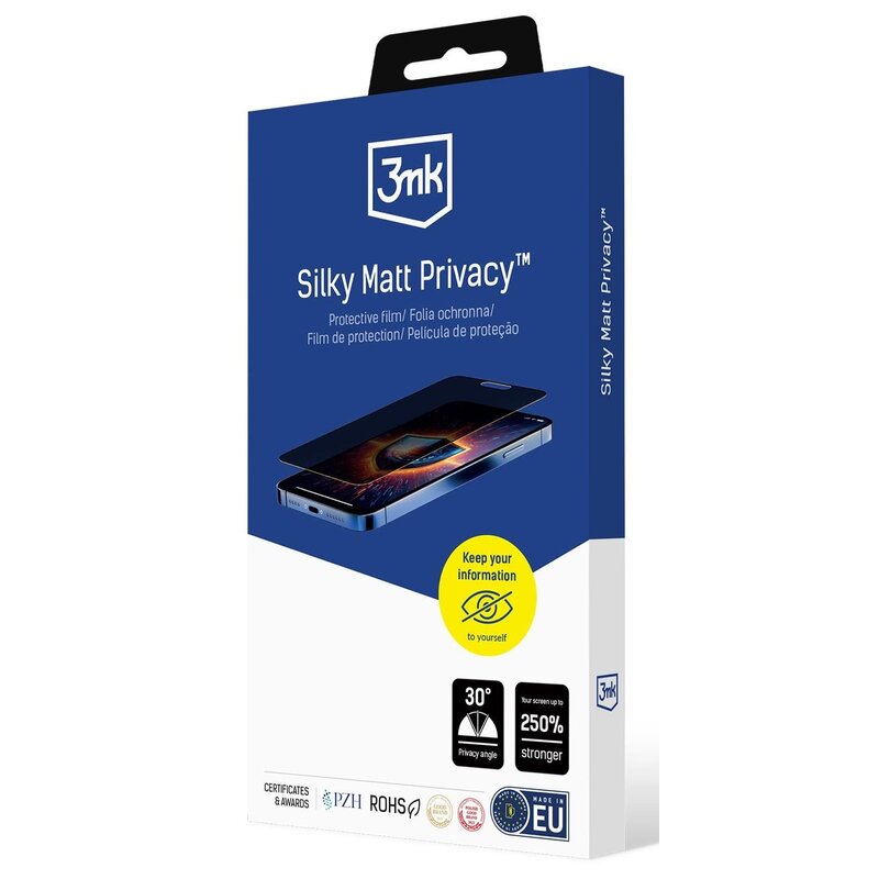 Folia ochronna 3MK Silky Matt Privacy do Honor 200 Pro