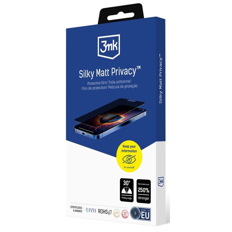 Folia ochronna 3MK Silky Matt Privacy do Google Pixel 9