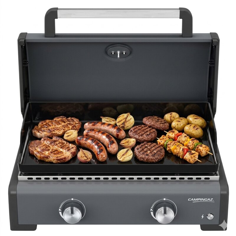 Grill ogrodowy gazowy CAMPINGAZ Plancha Sigma 2 cook