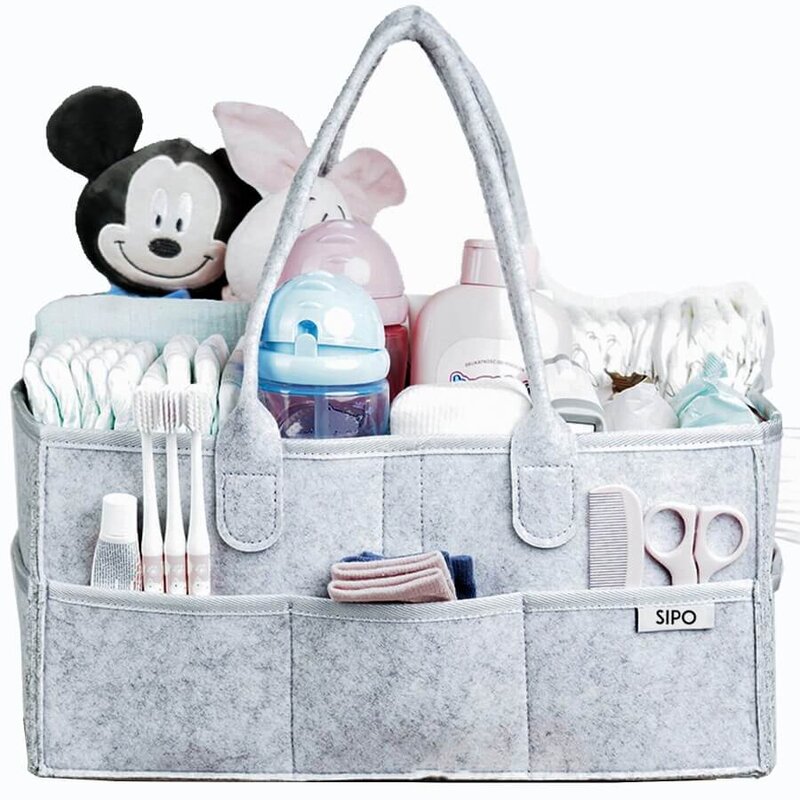 Organizer na pieluchy SIPO OF001 Szary