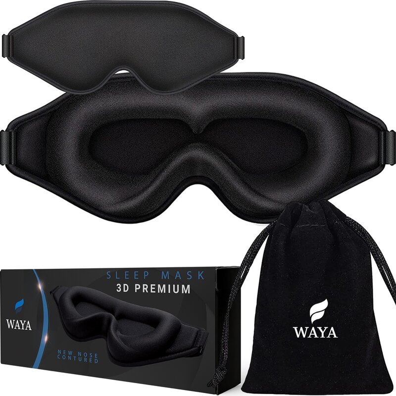 Opaska na oczy WAYA 3D Premium V2 Czarny