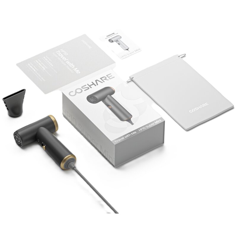 Suszarka COSHARE SuperMini Grafitowy 800W