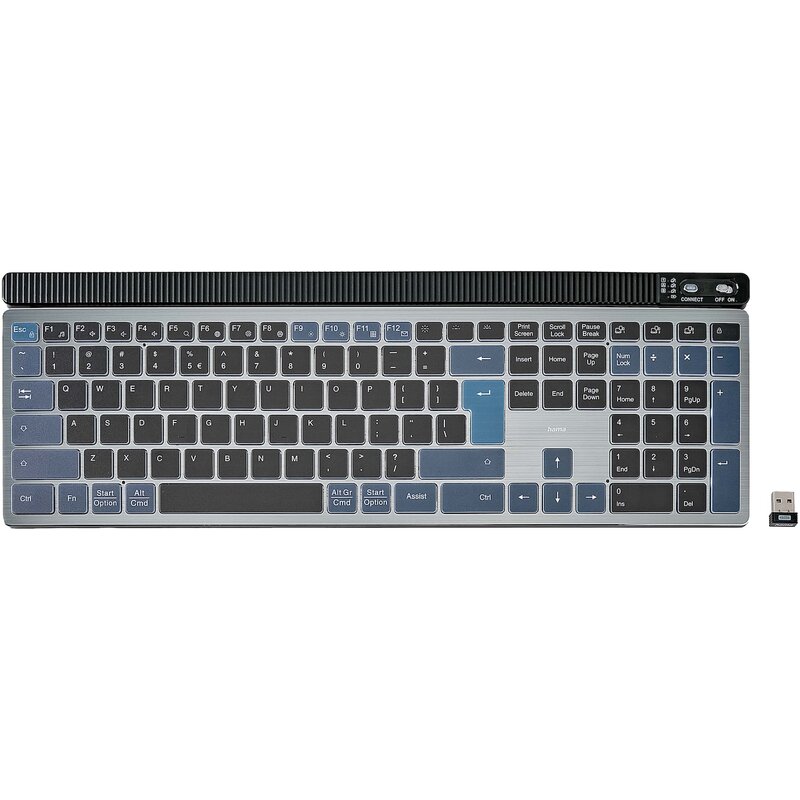 Klawiatura HAMA WK-750 Multi-Device Assist AI