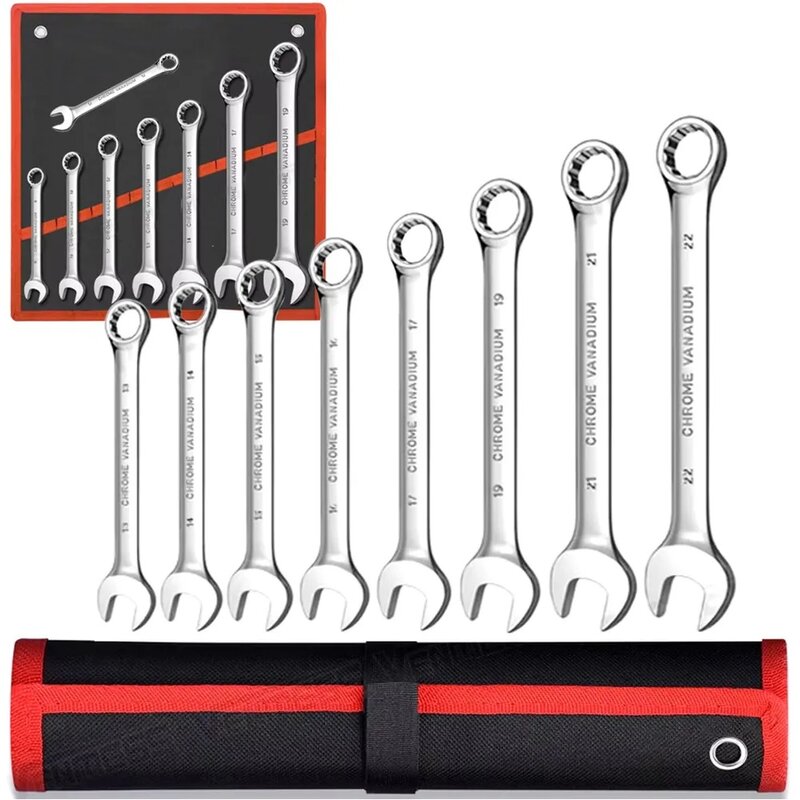 Zestaw kluczy płasko-oczkowych EXTRALINK 1291 (8 elementów)