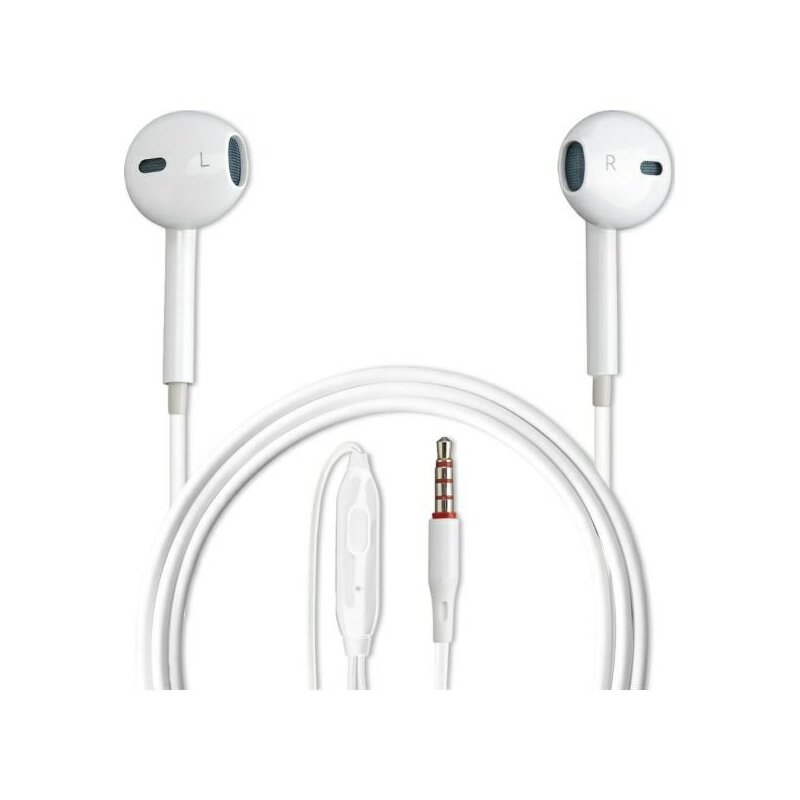 Słuchawki douszne 4SMARTS Melody Lite 3.5mm Biały