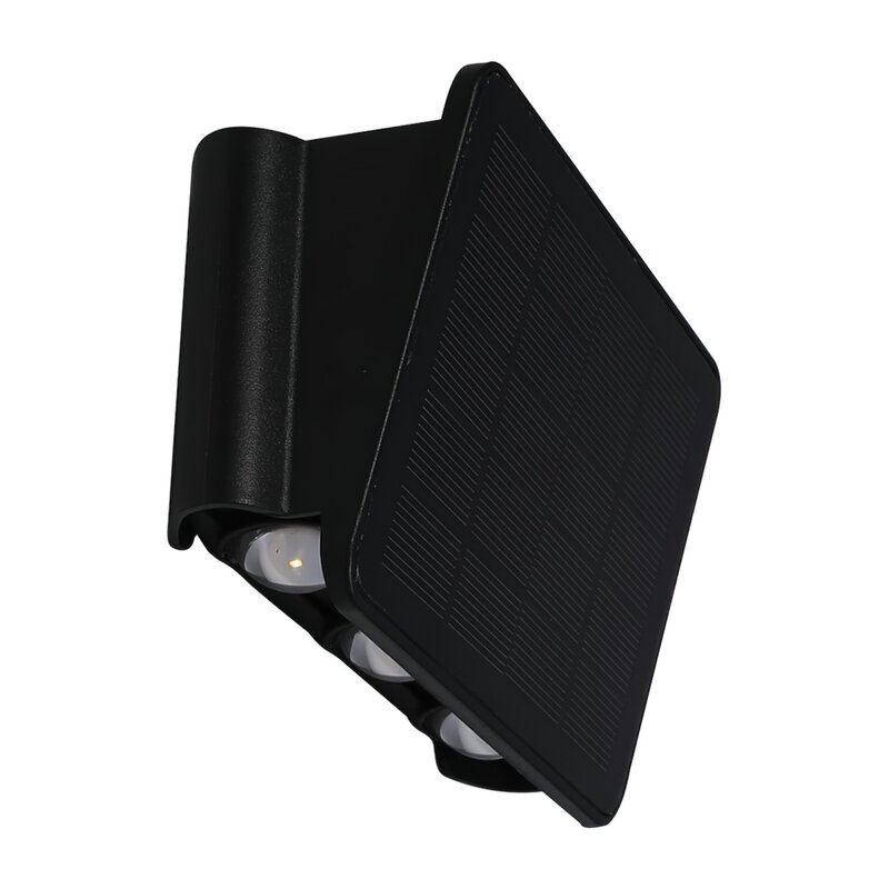 Kinkiet zewnętrzny solarny ELIGHT Alf EKO9100 Czarny