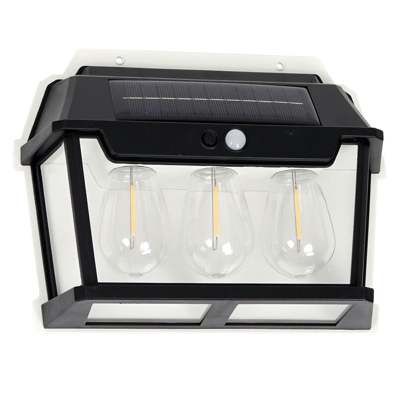 Kinkiet zewnętrzny solarny ELIGHT Filo EKO0727 Czarny