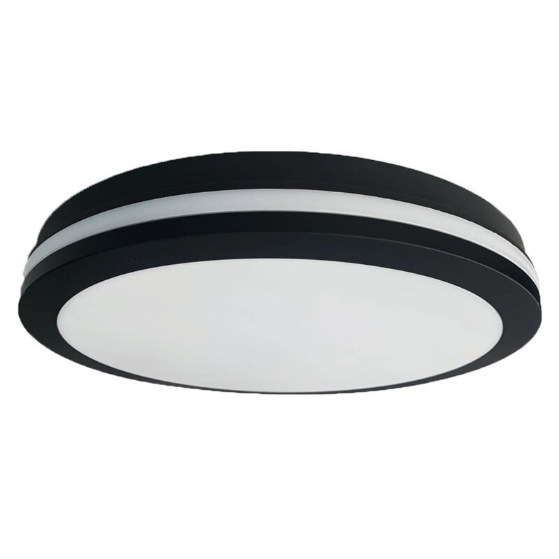 Plafon sufitowy LED MILAGRO Marlon EKP0476 Czarno-biały