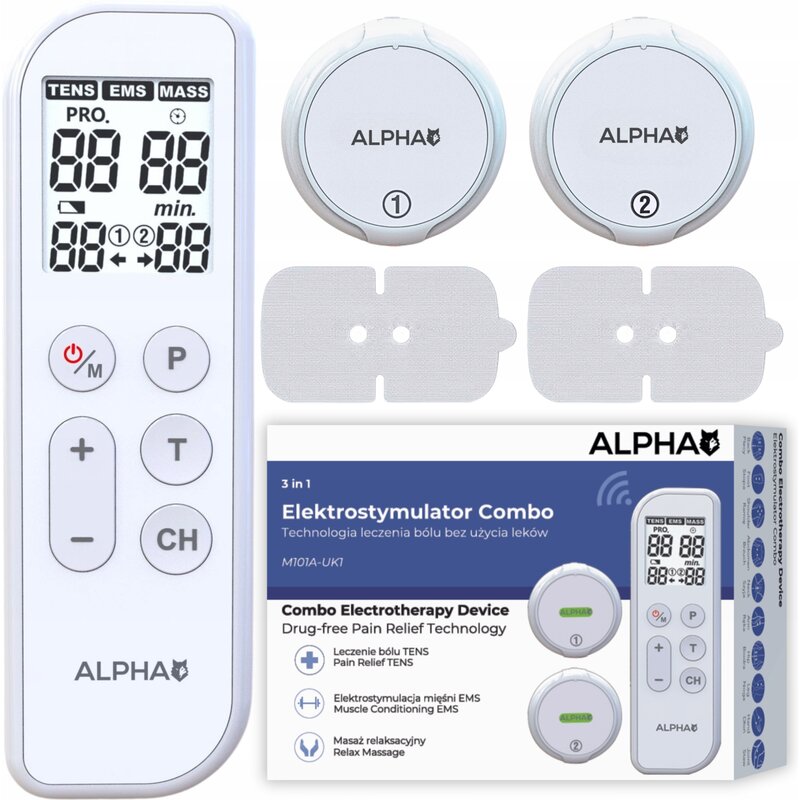 Elektrostymulator ALPHA Combo M101A-UK1