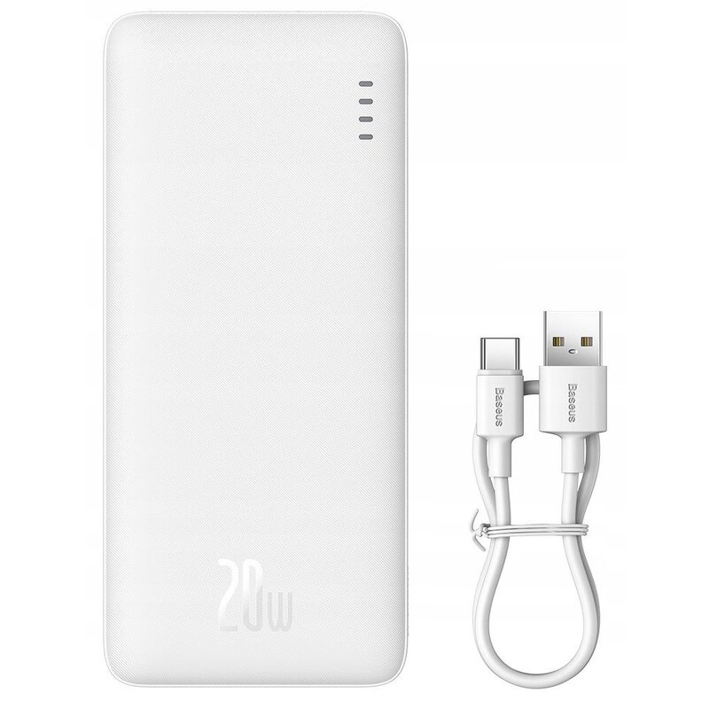 Powerbank BASEUS Airpow 10000mAh 20W Biały