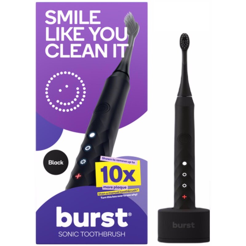 Szczoteczka soniczna BURST Oral Care Czarny