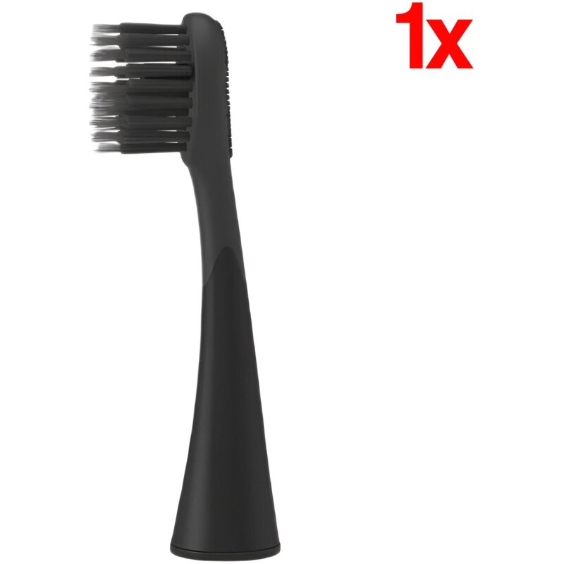 Oryginalna końcówka szczoteczki BURST Pro Brush Czarny (1 szt.) (Super miękkie włosie)