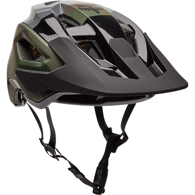 Kask rowerowy FOX Speedframe Pro Camo Zielony MTB (rozmiar S) MIPS