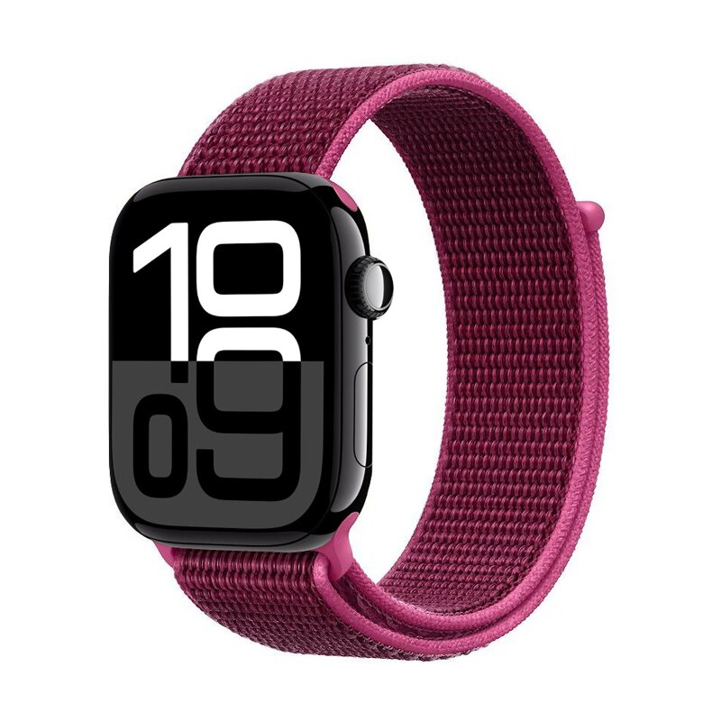 Pasek CRONG Nylon do Apple Watch do koperty 38/40/41/42mm Fioletowy