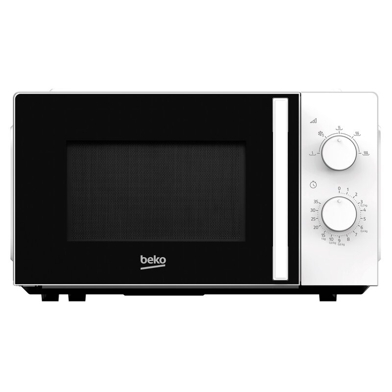 Kuchenka mikrofalowa BEKO MOC20100W2 700W średnica 25.5 cm pojemność 20L Biały