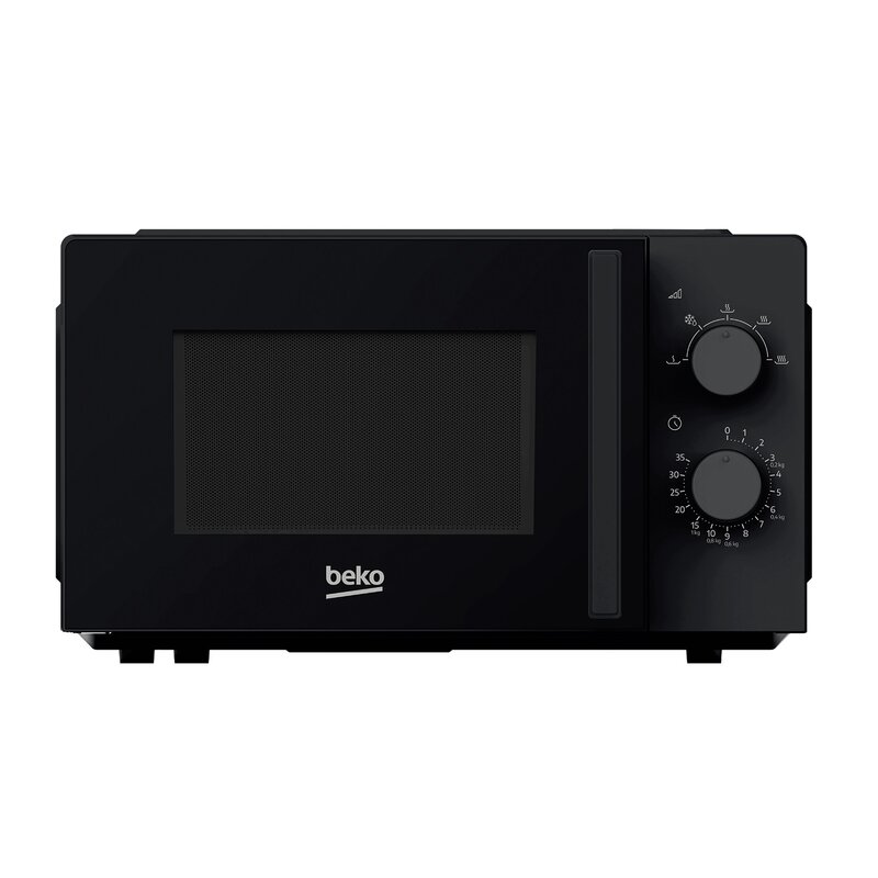 Kuchenka mikrofalowa BEKO MOC20100B2 700W średnica 25.5 cm pojemność 20L Czarny