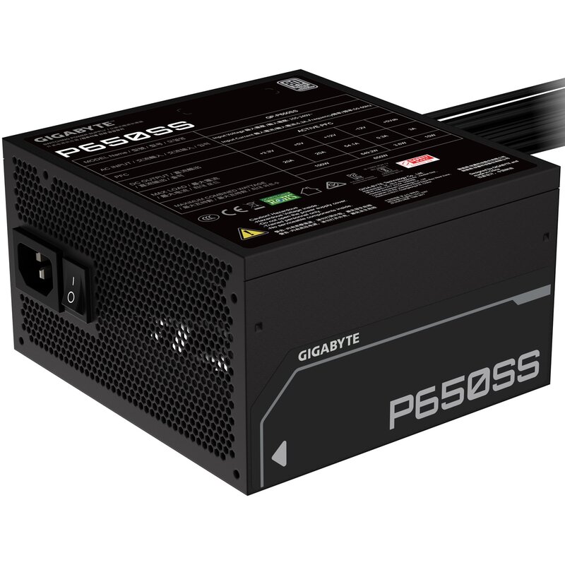 Zasilacz GIGABYTE P650SS 650W 80 Plus Silver