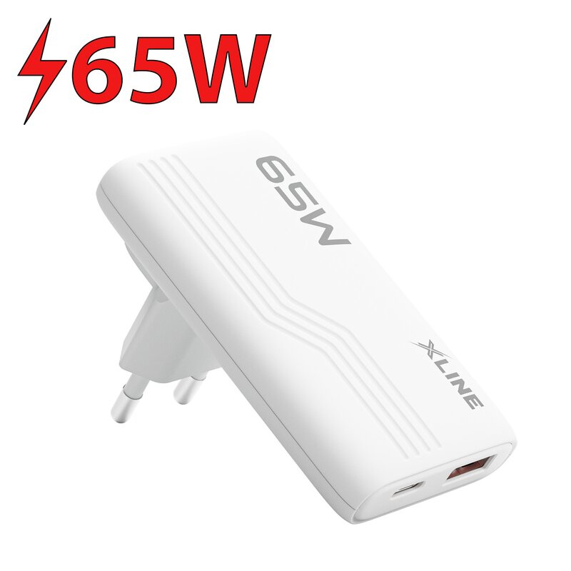Ładowarka sieciowa XLINE WCF650W 65W GAN Biały