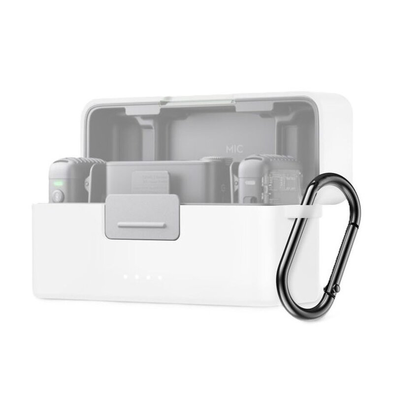 Etui PULUZ PU716W do Dji Mic 2 Biały