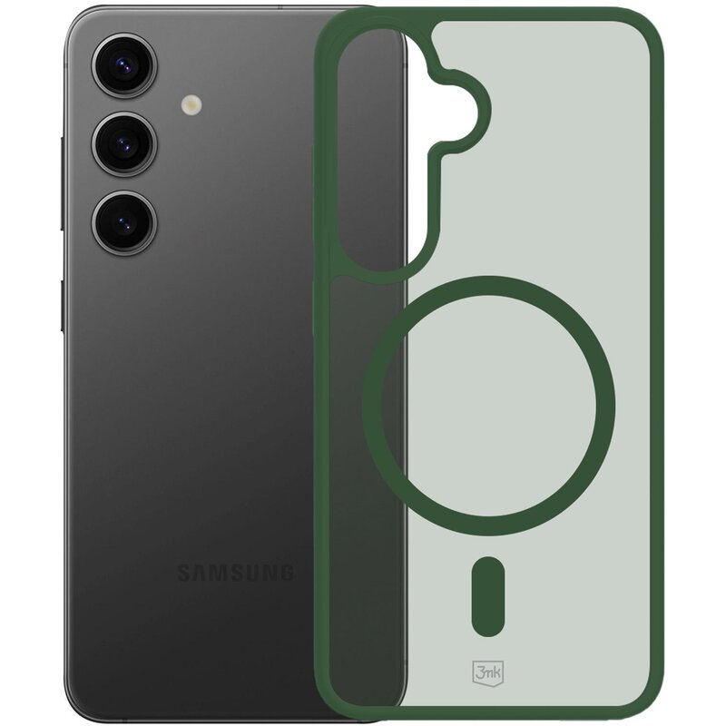 Etui 3MK Colorfull Guardx MagCase do Samsung Galaxy S24 Zielony